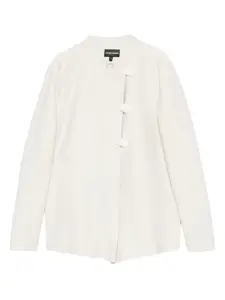 Куртка с асимметричной застежкой EMPORIO ARMANI, нейтральный