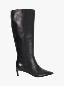 Гладкие кожаные сапоги из телячьей кожи Dune London, Black