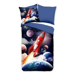 Постельное белье из микрофибры Pure 33142, 135 х 200 см + подушка 80 х 80 см