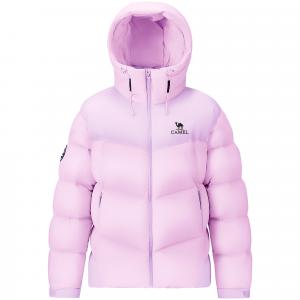 Графеновая термовельветовая антибактериальная ветрозащитная износостойкая антистатическая пуховая куртка Unisex CAMEL, mystic dream фиолетовый