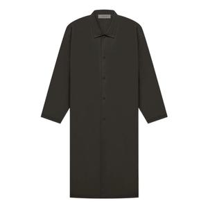 Пальто Fear of God Essentials FW22 Long Coat 'Off Black'