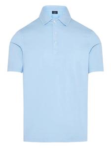 Рубашка-поло из хлопка Barba, синий
