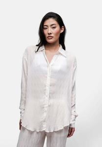 Блузка на пуговицах Sixth June, белый