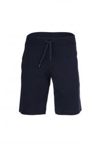 Спортивные шорты - шорты для дома из смеси хлопка простые Armani Exchange, синий