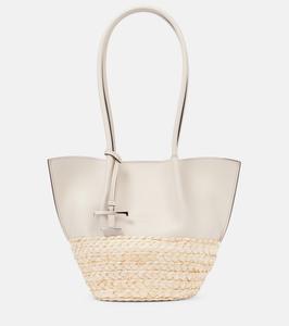 T Timeless Маленькая кожаная сумка через плечо Tod's, Bianco Calce Naturale