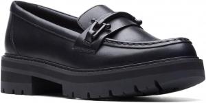Женские лоферы Clarks Orianna с пряжкой, черный