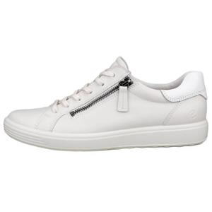 Ecco Женские низкие повседневные кроссовки Soft 7 белого цвета