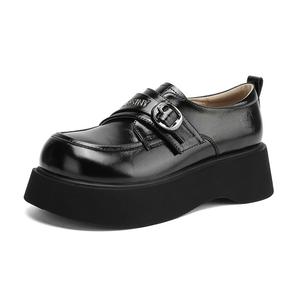 JOSINY Лоферы женские, черно-коричневые