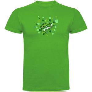 Футболка Kruskis Bass Camu, зеленый