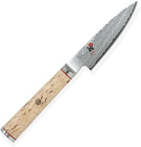 Разделочный нож Miyabi 234372-091-0 Shotoh, сталь, 9 см, серебро/береза, 31,5 x 8,5 x 3,5 см