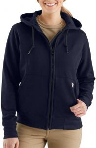 Carhartt женская огнестойкая утепленная худи на молнии, Dark Navy