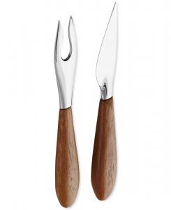 Набор сыров Curvo Nambé, цвет silver/wood