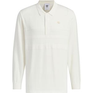 Adidas Originals Футболка поло с длинным рукавом мужская Jade White