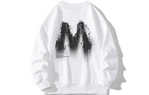 Толстовка унисекс MONTVOO, Белый (на флисовой подкладке)