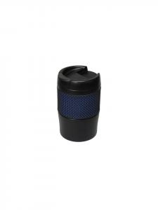 Термокружка Temptation черного/синего цвета - 300 мл elasto