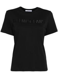 Helmut Lang футболка с логотипом, черный