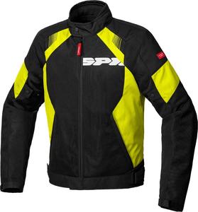 Текстильная мотоциклетная куртка Spidi flash evo net windout, Black/Yellow