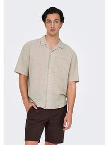 Рубашка ONLY & SONS, бежевый