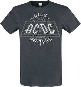 Футболка AC/DC Amplified Collection - High Voltage, угольный