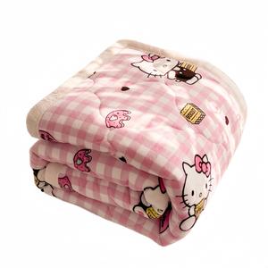 Пледы, пледы для дивана и флисовые одеяла Sanrio, розовый