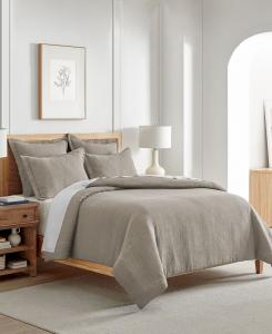 Комплект постельного белья Reede Textured из 3 предметов, размер King/California King Levtex, Taupe