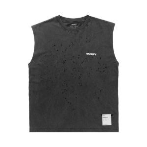 Футболка SATISFY MothTech Muscle Tee, Aged Black
