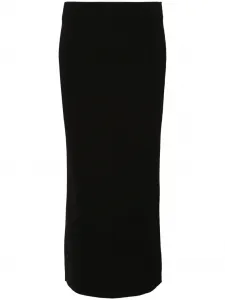 Юбка миди с завышенной талией Fabiana Filippi, черный