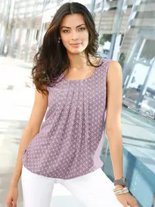 Блузка-топ Inspirations Inspirationen, белый