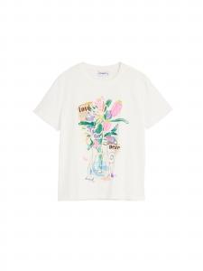 Desigual Футболка в белом цвете