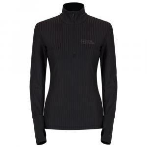 Куртка-полупильник One More (женская) - черная, Black/Black/Black