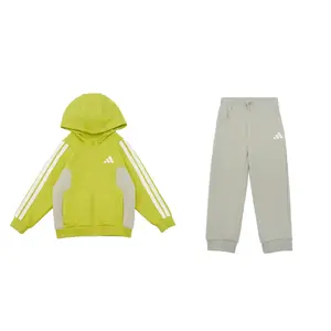 Детский спортивный костюм Casual Sportswear LK BTS FZHD SET из 2 предметов Adidas, серый