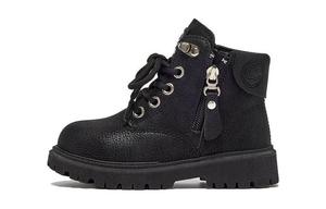 Детские ботинки Crew, устойчивые к ударам и истиранию MQD, черный