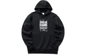 Баскетбольная коллекция Толстовка мужская черная Anta, черный