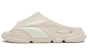 Шлепанцы Flying Standard унисекс цвета слоновой кости/белого цвета с перьями 361°