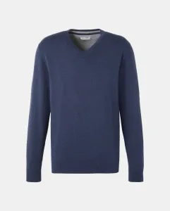 Однотонный джемпер для мужчин Easy Wear, индиго/синий