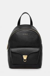 Кожаный рюкзак Coccinelle, черный