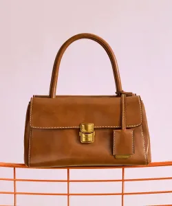 Сумка-тоут Acelynn с цепочкой из веревки Charles & Keith, цвет Distressed Tan