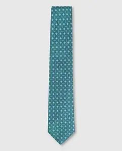 Мужской шелковый галстук Miguel Bellido, зеленый
