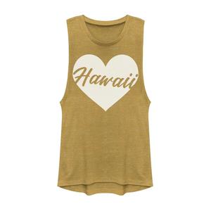 Майка для мышц с рисунком Hawaii Heart для юниоров