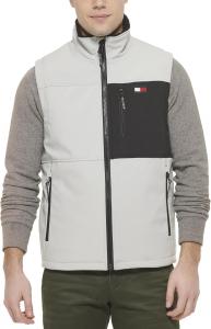 Мужской жилет Tommy Hilfiger с подкладкой из шерпы, White Grey