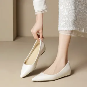 Женские повседневные туфли из искусственной кожи DAPHNE, экрю