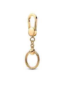 Комплект Pandora Moments Small Bag Charm Holder, 14-каратное золотое покрытие