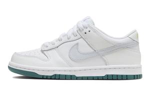 Кроссовки Nike Dunk Low White Grey Teal GS