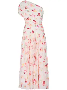 Платье миди Gaia Nicholas, белый