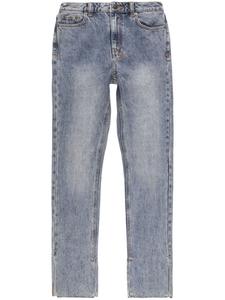 Прямые джинсы средней посадки Ksubi, синий