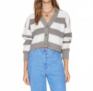 Свитер Carey серо-белого цвета Xirena, серый/белый