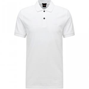 HUGO BOSS Белая поло для мужчин