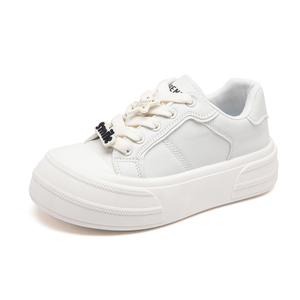Легкие низкие повседневные туфли, увеличивающие рост, для женщин RENBEN, White