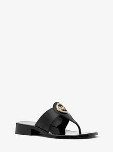 Сандалии Hannah Jelly с Т-образным ремешком Michael Kors Outlet, черный