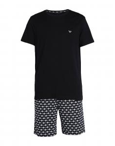 Одежда для сна, комплект Emporio Armani, черный